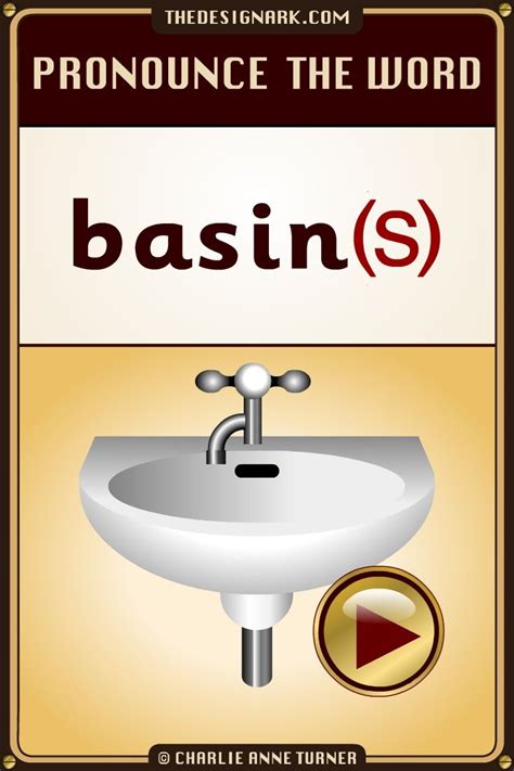 basin pronunciation|basin noun .